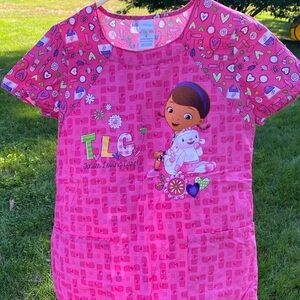 Small Disney Scrub Top